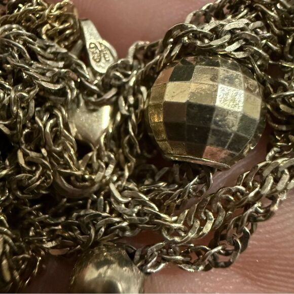 ITALIAN .925 STERLING SILVER Y-NECKLACE – FIXED DROP DESIGN FOR WOMEN - Picture 4 of 17